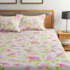 Indian Cotton Green Bombay Dyeing Bedsheets Floral SWBD0063