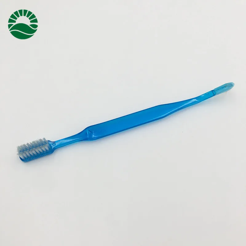 
V Shape Double Ended Orthodontic Toothbrush with interdental brush 