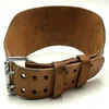 Weight Lifting 4" Leather Gym Belt Back Support Strap Gym Training Exercise
