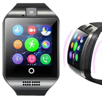 

Amazon Hot Q18 Smart Watch With Touch Screen Camera TF Card Wireless Smartwatch for Android for iPhone DZ09 A1 U8