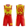 Full sublimation basketball jersey uniform design basketball jersey and short uniform