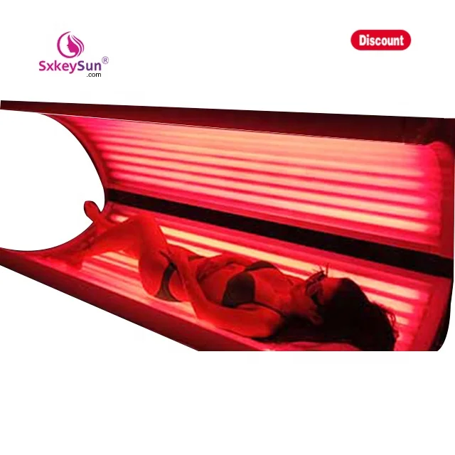 

effective use collagen capsule body skin whitening beauty device 1200w red led light therapy infrared solarium sauna tanning bed