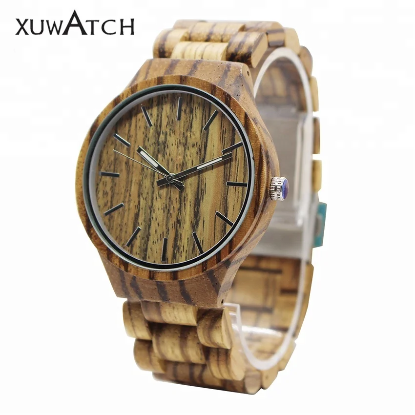 

Wholesale Quartz Wrist Wood Watch Private Label, Customized