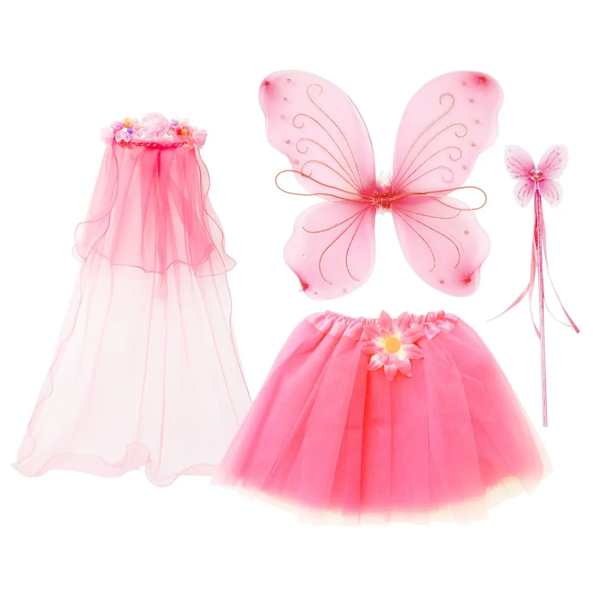 toddler fairy wings and wand