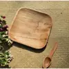 Eco friendly disposable biodegradable areca palm leaf plate // Ms. Annet +84973249162