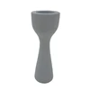 Antique Scan Grey Texture Aluminium T-Light Holder