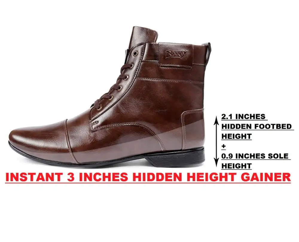 
Height Increasing Elevator Men`s Boots 
