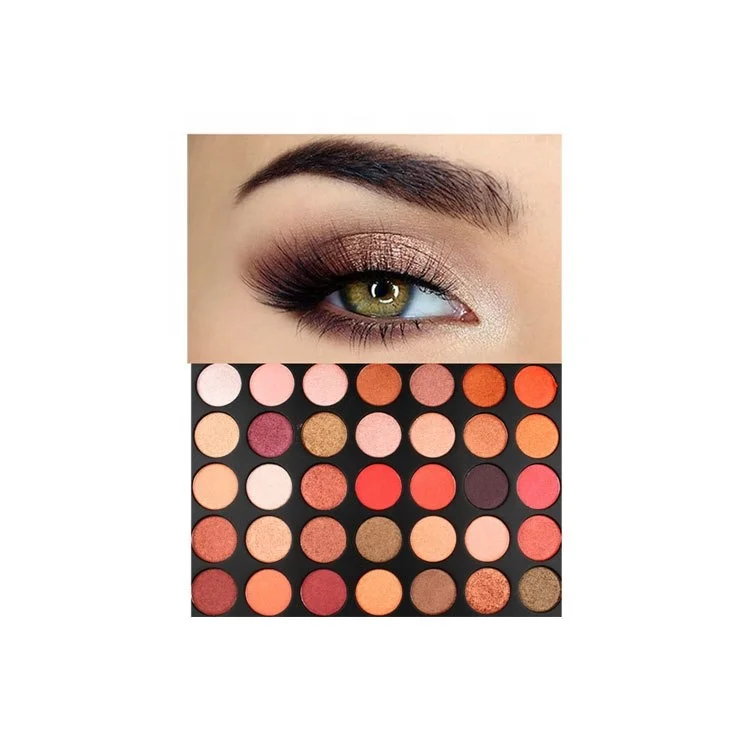 

Most Wanted Glitter Gold Colorful Pink Orange 35 Colors Eye Shadow