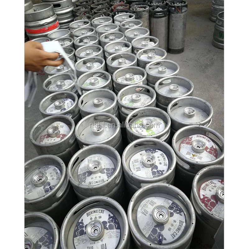Utilisé Bière 20/30/50/60 Litres Baril De Bière En Acier Inoxydable/barils Pour Équipement De