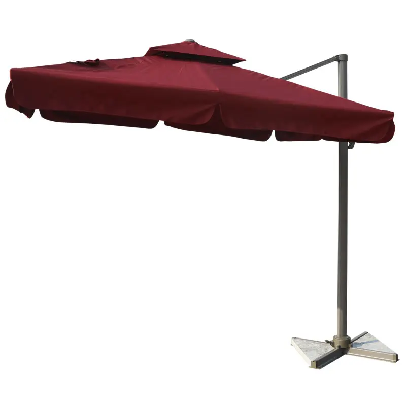 High Quality Leisure Outdoor Cafe Umbrella Sunshade Garden Umbrella For