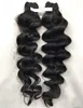 2018 Straight Brazilian Hair Weave soft and silk 100% human hair grade 6A natural color wavy brazilian hair extension