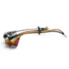 Custom Female Socket JST 2 4 6 8 10 12 14 16 18 20 Pin Connector OEM ODM Flat Coiled RCA Cable Wire Harness