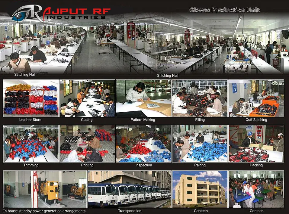 Motorbike Racing Leather Gloves