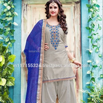 punjabi suit gota patti design