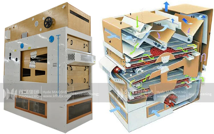 fava beans cleaning machines