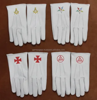 ceremonial leather gloves