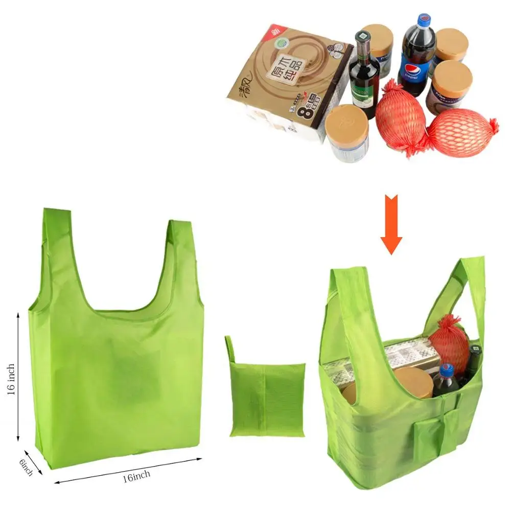 Eco Friendly Rpet Polyester Foldable Trolley Tote Shopping Bag - Buy ...