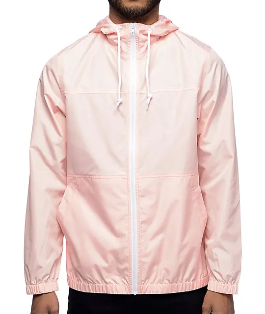 pink windbreaker jacket photo,images 