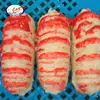 Mouthwatering frozen simulated surimi lobster ball