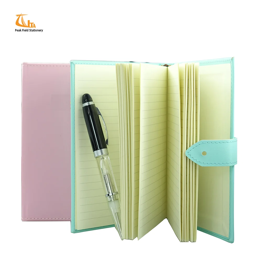 Free Sample Glue Binding Notebook And Diary Planner A5 Faux Leather