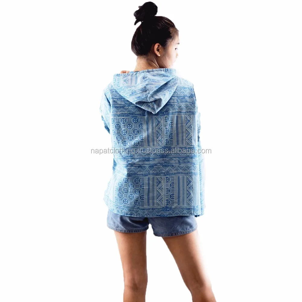 
NAPAT Cotton Hood Jacket Long Sleeve Winter Fashion 2018 