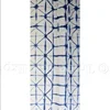 indian hand block printed cotton fabric garment used blue and white shibori fabric