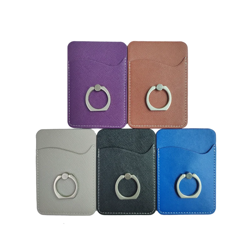 

Promotional Items with Logo Custom Phone Card Holder Wallet Soft Leather Business Card Holder Wallet