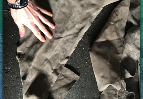 
grain nabuk scraps leather selected 