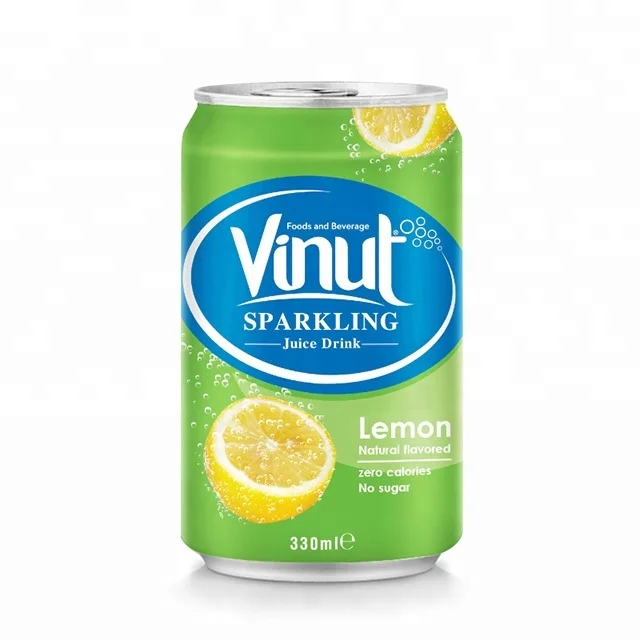 
330ml Lemon non alcoholic sparkling juice sparkling water brands 