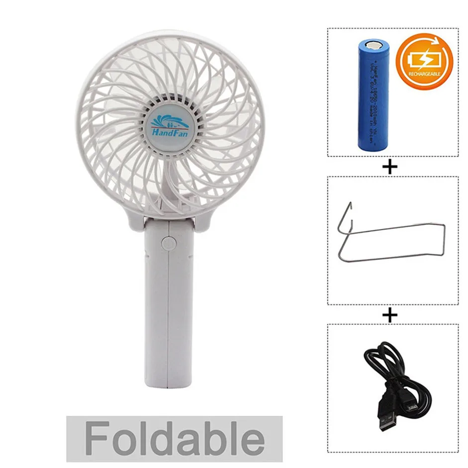 Handfan Hf308 Cool Breeze Folding Electric Fans With Plastic Fan Blade Buy Folding Electric