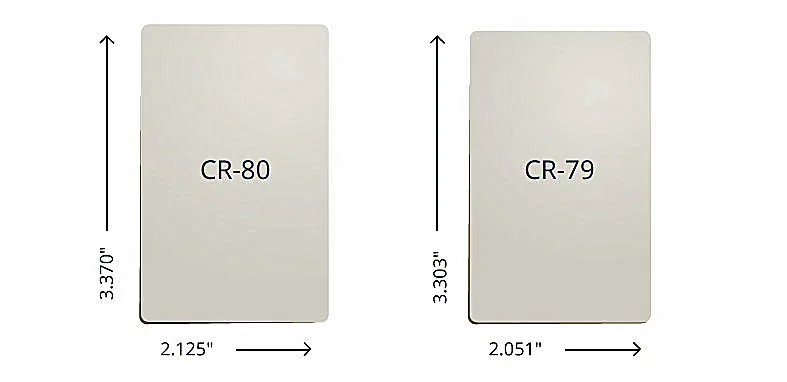 Карта cr 80 размер