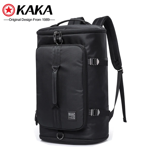

2019 wholesale oxford camping picnic outdoor wholesale fashion vintage mens laptop bags custom travelling hiking laptop backpack, Black/grey or any color you like