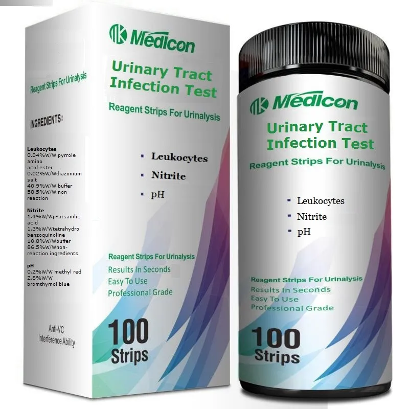Urinary Tract Infection (uti) Test Strips Positive For Leukocytes