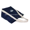 Cotton Web Handle With Snap Button Closure 12 Oz Dyed Canvas Designer Tote Bag