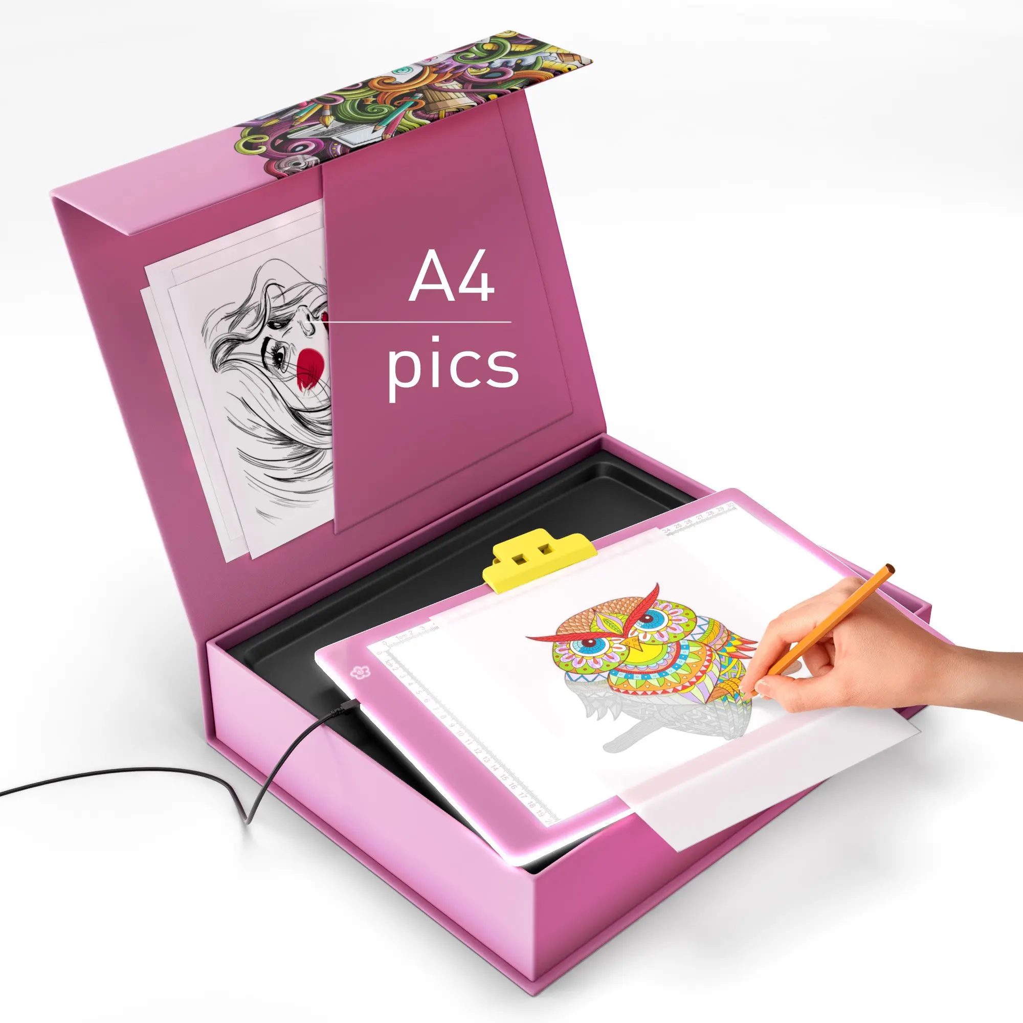 Get Quotations · Light Pad - Tracing Light - Light Table - Tracing Pad - LED Light Pad -