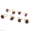 Natural Rough Ruby Ring 24k Gold Plated Ring Wholesale Ring Jewelry India