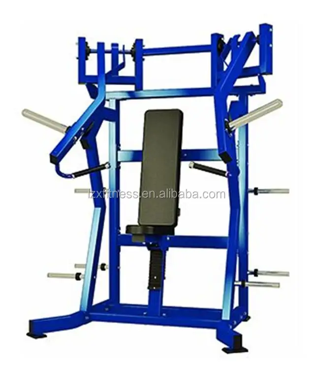 Komersial Gym Peralatan Hammer Kekuatan Mesin Leg Press Piring Dimuat
