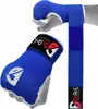 oxing Hand Wraps Inner Gloves for Punching Fist Protection Elasticated Padded Under Mitts with Quick Long Wrist Wrap