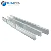 Modern & High Quality Plastic Furniture Hardware Long Square Bar Rear Fixed Style Furniture Handles for Kitchen Cabinet Drawer