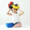 Breathable Removable Washable Kids Head Support Travel Neck Pillow Cotton Memory Foam Head Baby Pillow