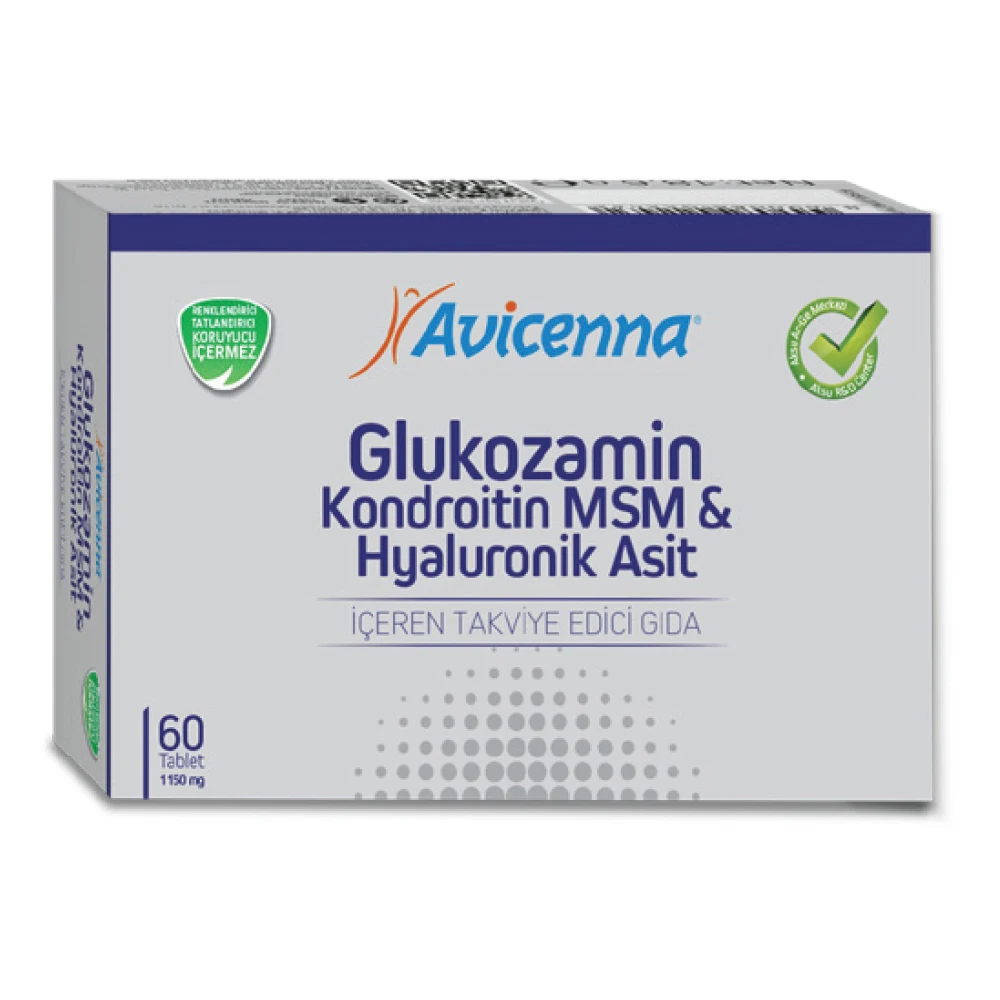 Glucosamine Chondroitin Msm Tablet Halal Supplements Healthy Bones