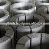 Post tensioning galvanized PC Strand 1860Mpa SWRH82B SWRH77B 7 wires ASTM A416 high tensile for Bridge construction