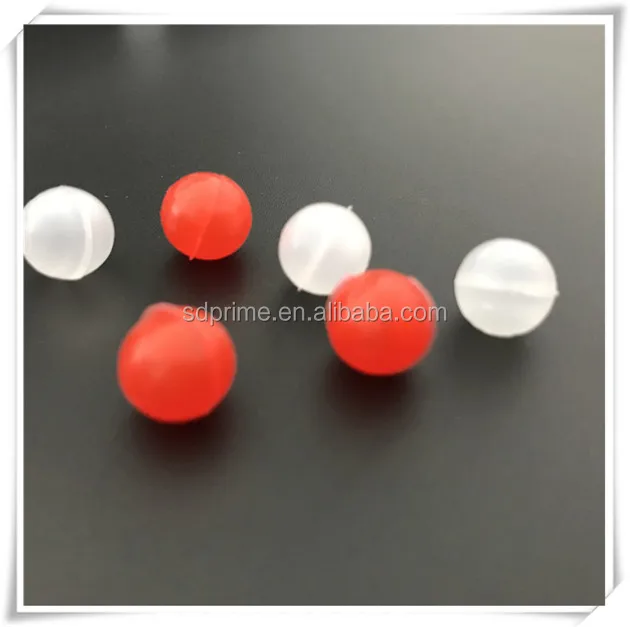 4mm 6mm 8mm 10mm Small Red Hollow Plastic Balls Red Plastic Float Balls
