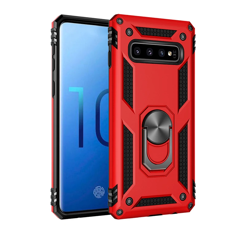 

AICOO New Military Shockproof Armor Series Case Kickstand TPU Phone Case Cover for Samsung S10 S10 Plus S10 5g, N/a