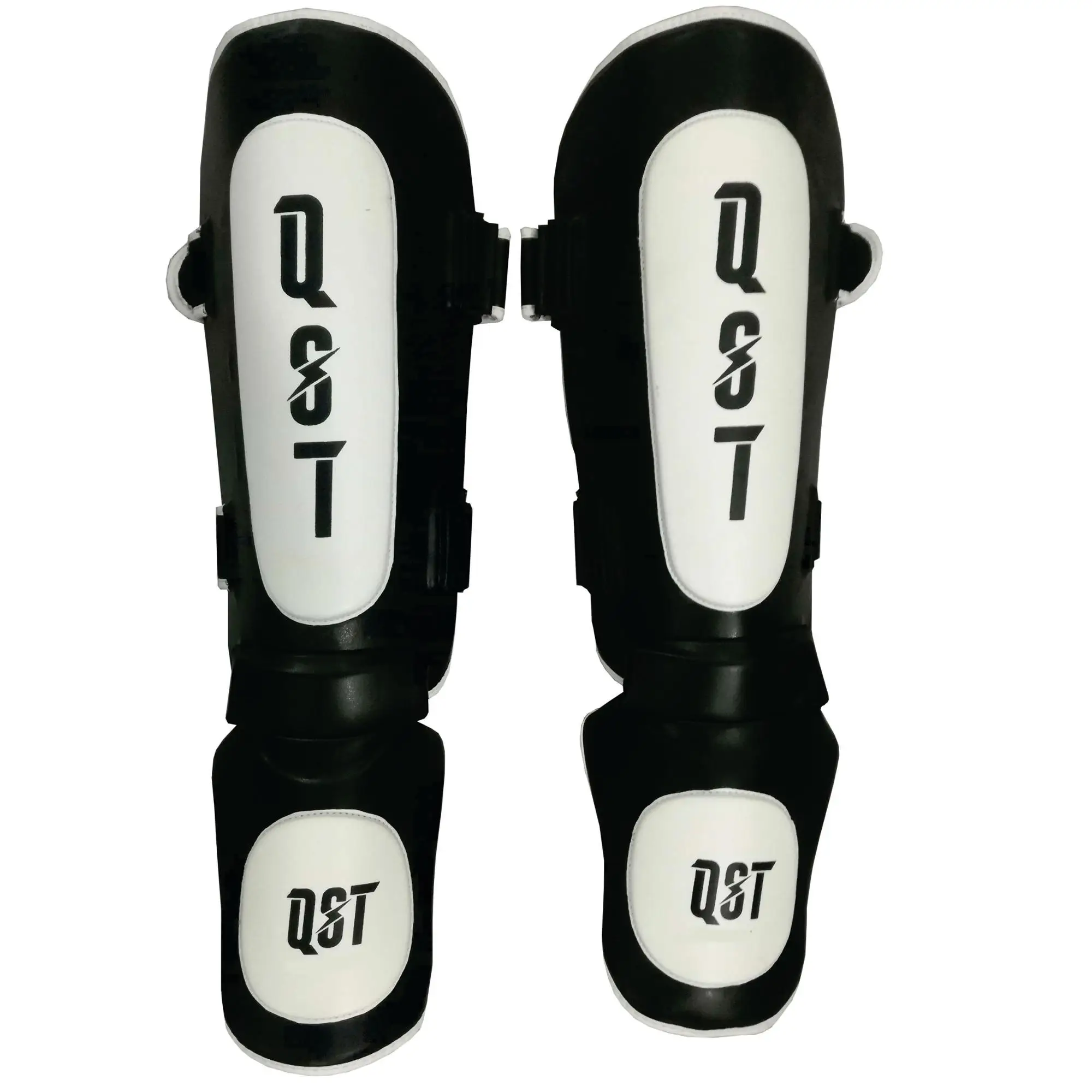 Leather Boxing Shin Guards Instep Guards Pads Best Kick Boxing Gears