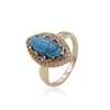 14750 new model wedding 18 k gold plated latest finger ring designs for women