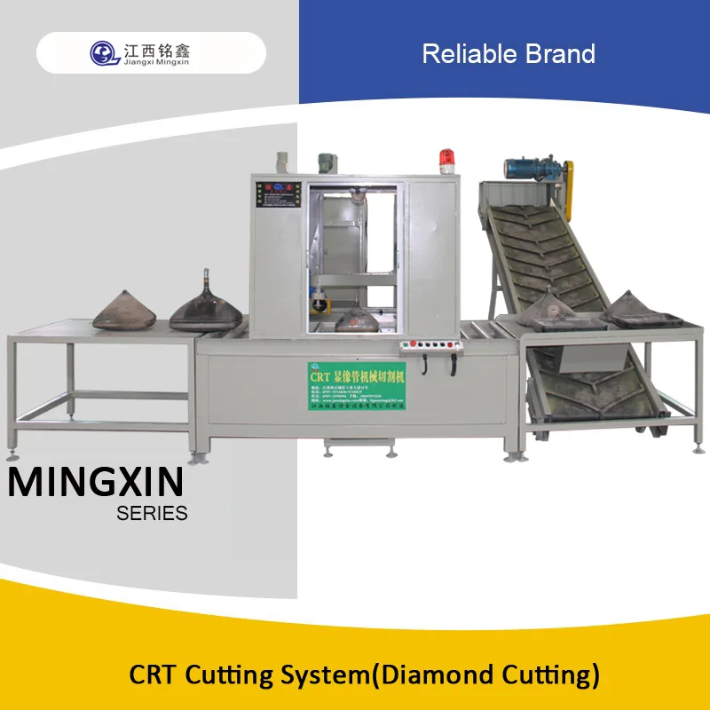 Automatic Waste Crt Monitor Cutting System Scrap Tv Lcd Screen