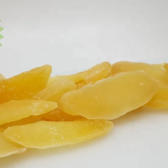 
low sugar Dried dehydrated ginger slices from thailand 