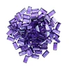 AA Quality 3X6 MM Baguette Shape Purple Amethyst Faceted Loose Semi Precious Gemstones