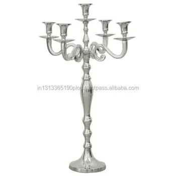 Silver Floor Standing Candelabra Buy Crystal Candelabra Candle Holder Candelabra Product On Alibaba Com